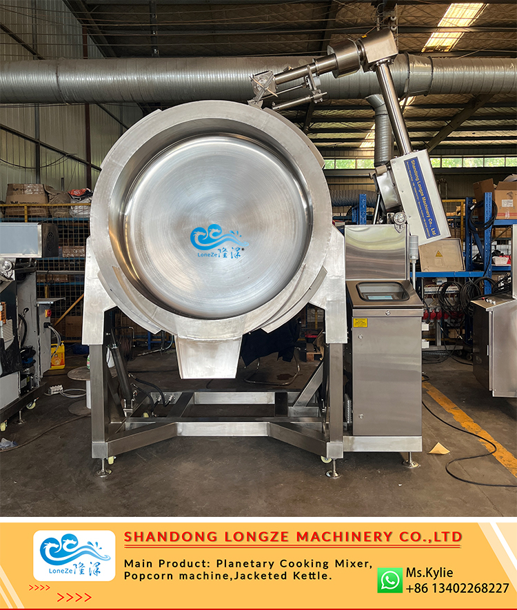 automatic fried rice machine, egg fried rice machine, industrial fried rice cooking machine