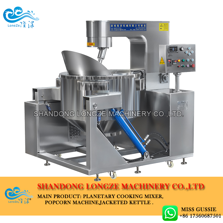 Automatic Caramel Popcorn Making Machine Popcorn Production Line