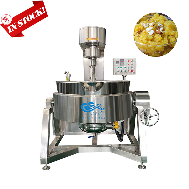 How to process Halwa using a stainless steel cooking mixer machine?