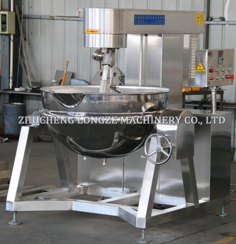 Semi Automatic Steam Cooking Mixer For Fruit Jam