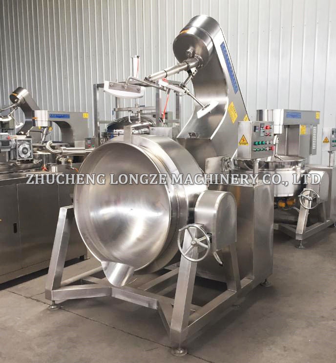 Semi-automatic Electric Heat Oil Cooking Mixer