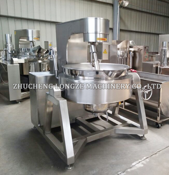 Semi-automatic Electric Heat Oil Cooking Mixer