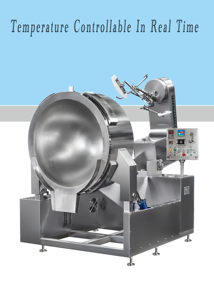 Full Automatic Gas Heating Bean Paste Cooking Machine