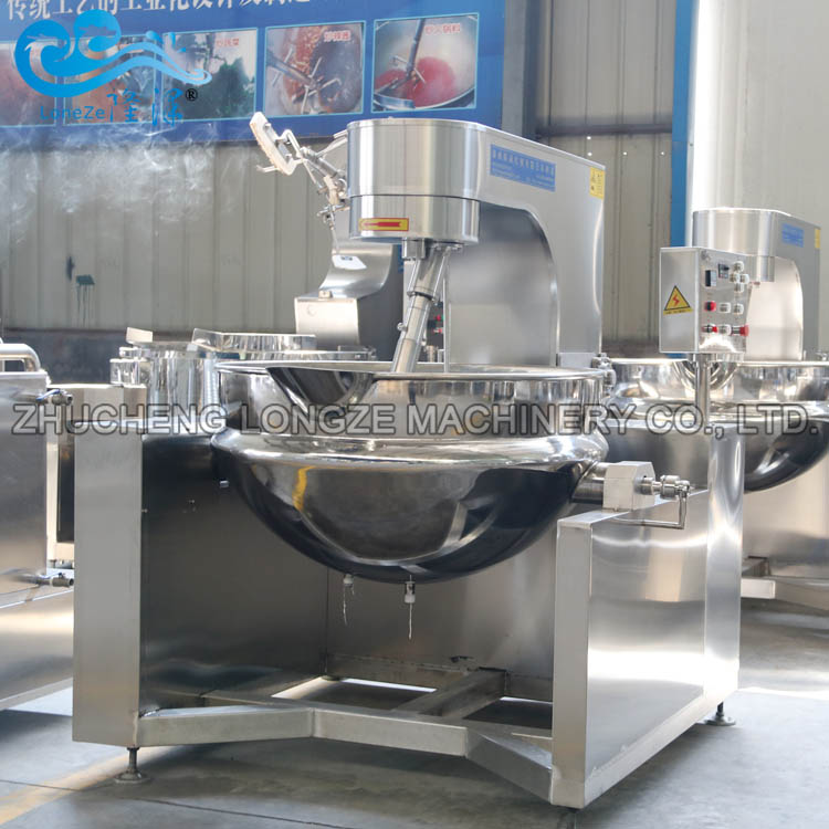 Full Automatic Gas Heating Bean Paste Cooking Machine