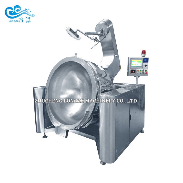 Gas Heating Automatic Cooking Mixer Machiner For Meat Sauce