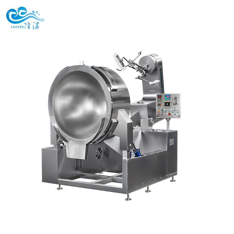 curry paste cooking mixer machine