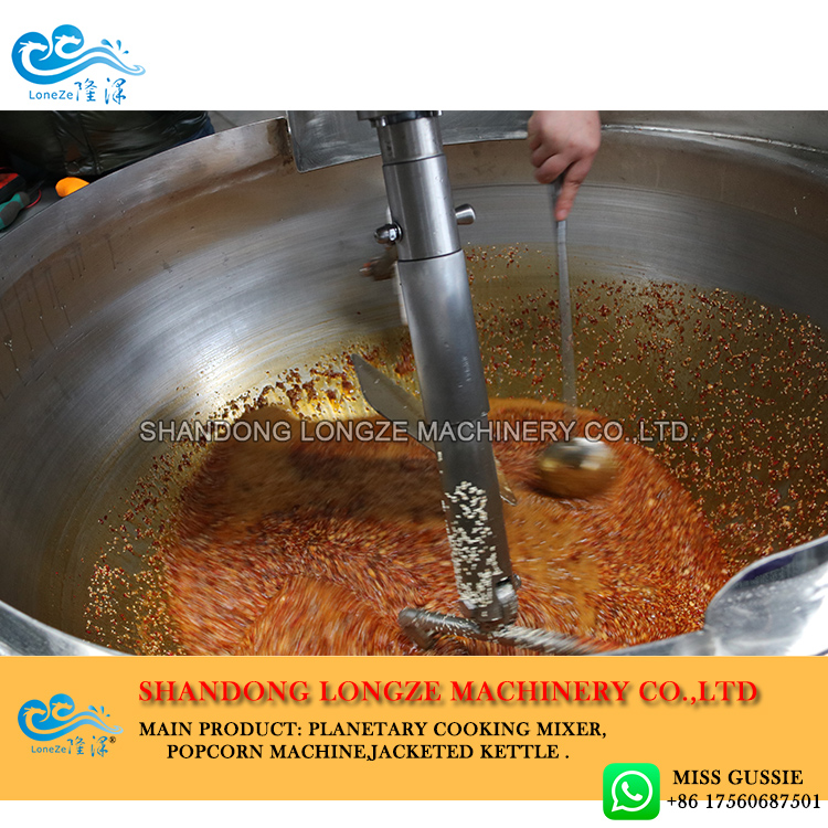 chili sauce cooking mixer