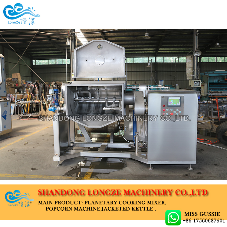 500L Horizontal Vacuum Cooking Mixer 