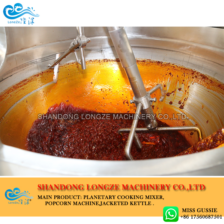 Producing Chili Sauce Using Electric Induction Cooking Mixer