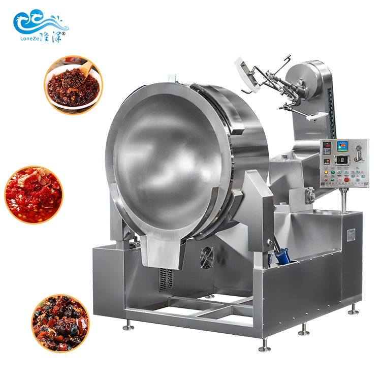 sauce cooking mixer,  cooking mixer for sauces,cooking jacketed kettle