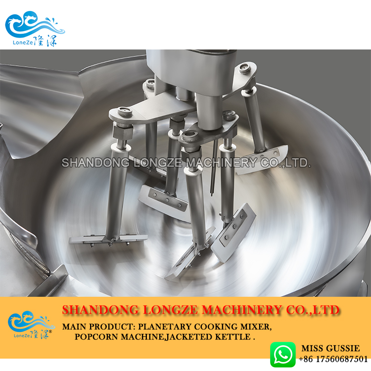 sauce cooking mixer,  cooking mixer for sauces,cooking jacketed kettle