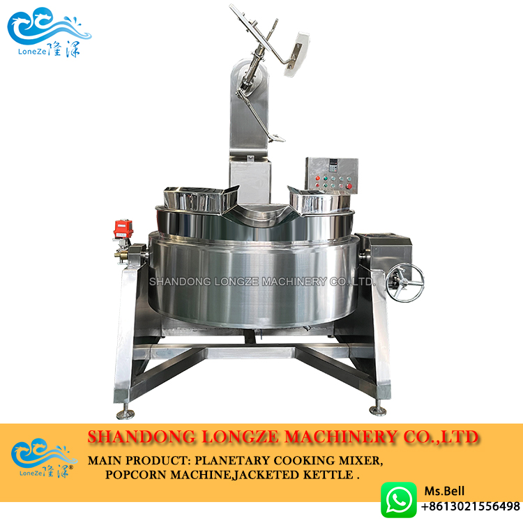 planetary cooking mixer，automatic cooking mixer machine，fruit jam cooking mixer machine