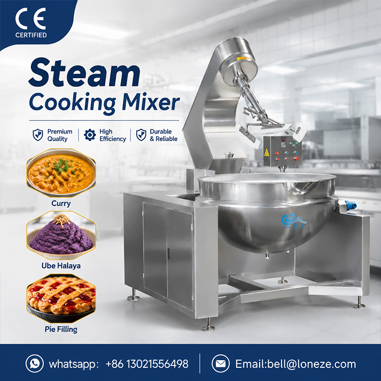 steam jacketed kettle,steam cooking kettle,industrial steam kettle,steam jacketed kettle manufacturer