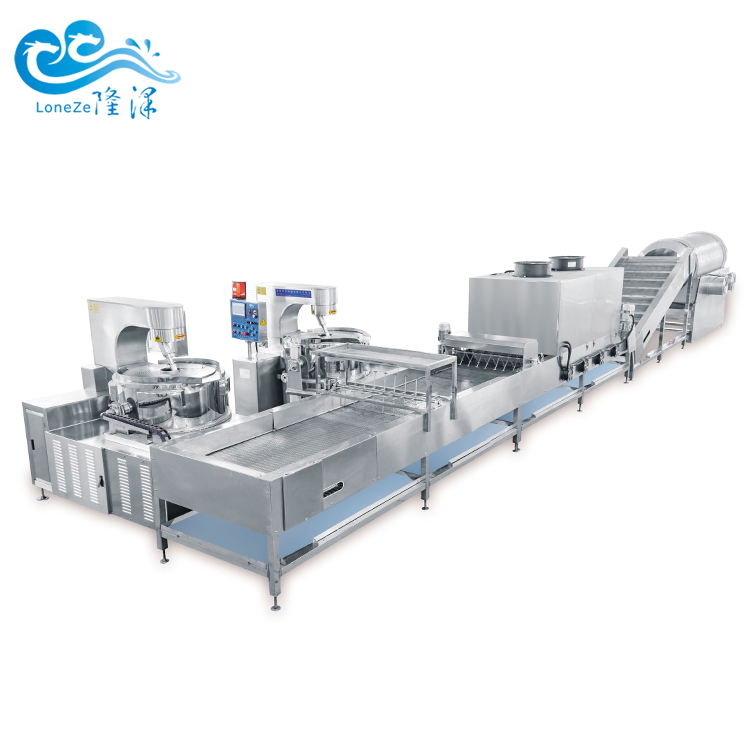 Ball Shape Mushroom Popcorn Processing Line For Sale