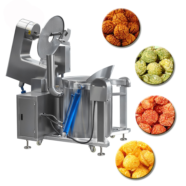 Vollautomatische amerikanische Karamell-Popcorn-Maschine in Kugelform