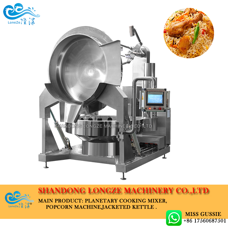 High Productivity Biryani Planetary Cooking Mixer Machine