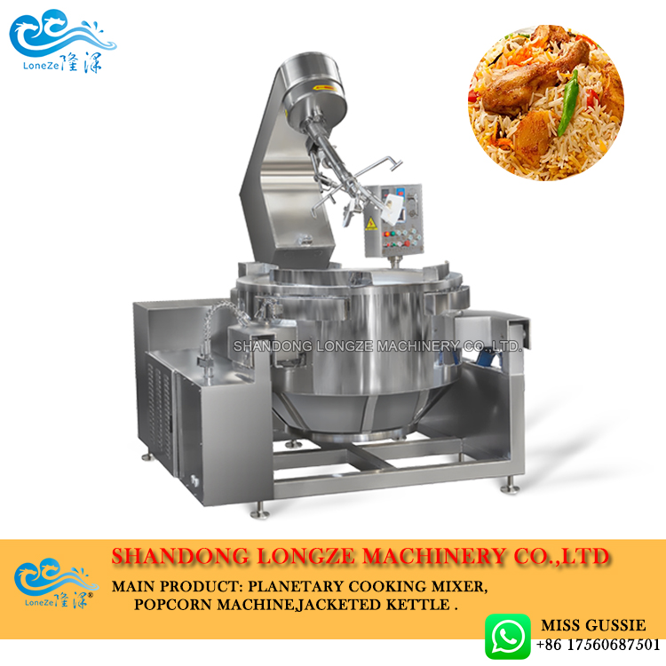Industrial Fried Rice Cooking Mixer Machine