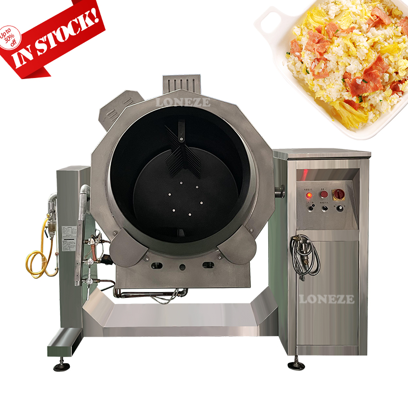 Intelligent Automatic Cooking Robot Machine for Ready Meal