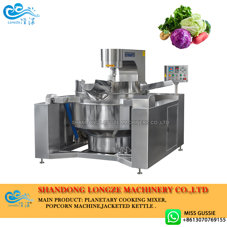 Big Capacity Gas Cooking mixer Machine for Vegetables