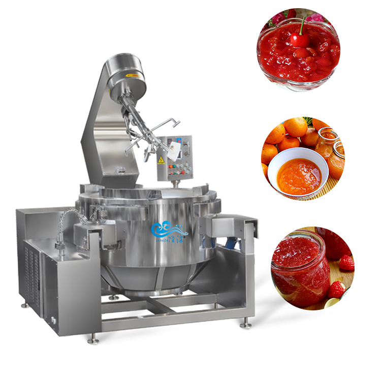 Industrial Fruit Jam Making Cooking Mixer Machine