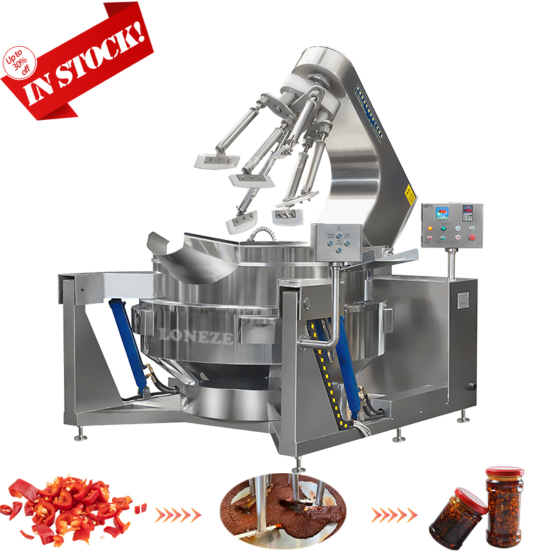 Industrial Sauce Cooking Kettle Mixer Machine