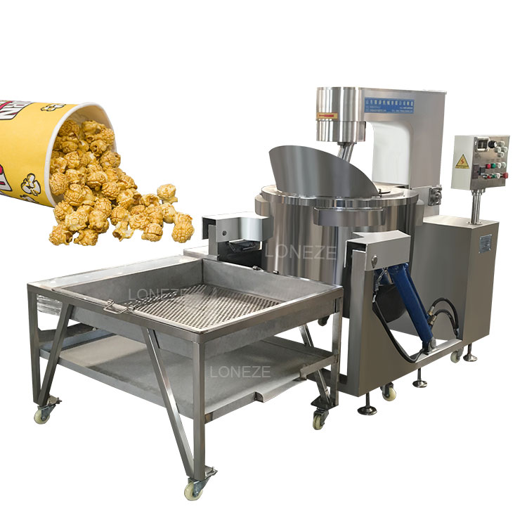High Output Industrial Automatic Popcorn Machine