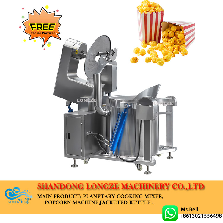 Industrial Large Capacity Gas Popcorn Machine