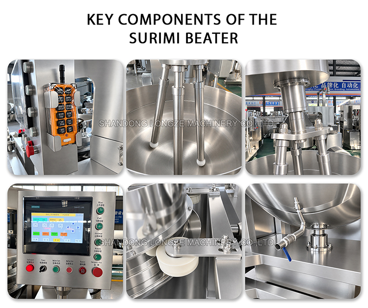 Surimi Beating Machine, Fish Paste Beating Machine, Fish Meat Beater