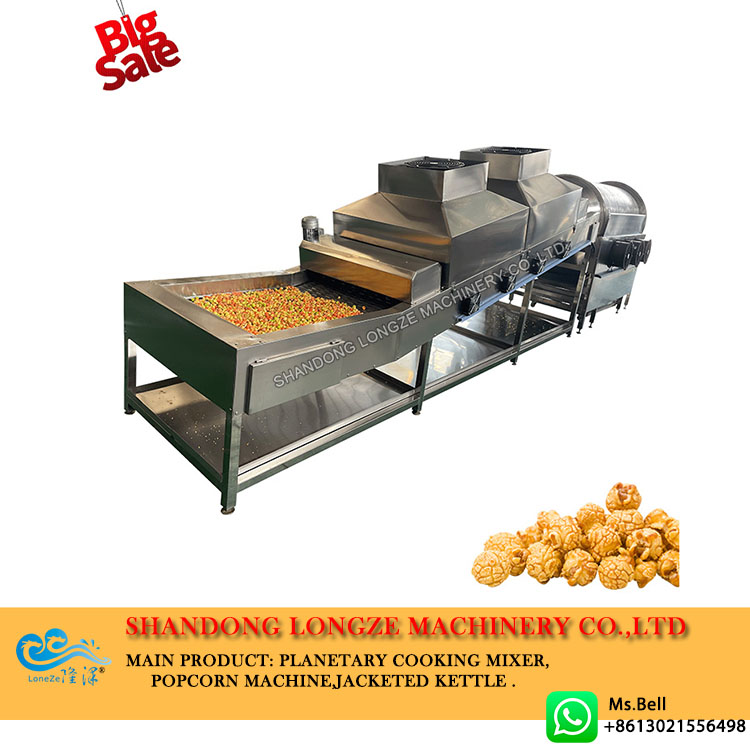 High Productivity Automatic Popcorn Production Line