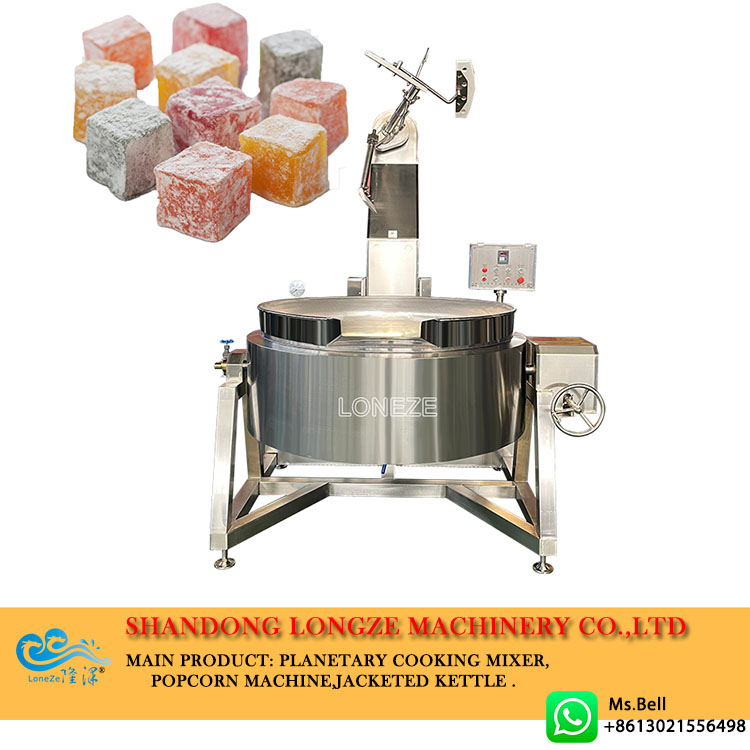 Sweets Candy Cooking Pot with Mixer Machine