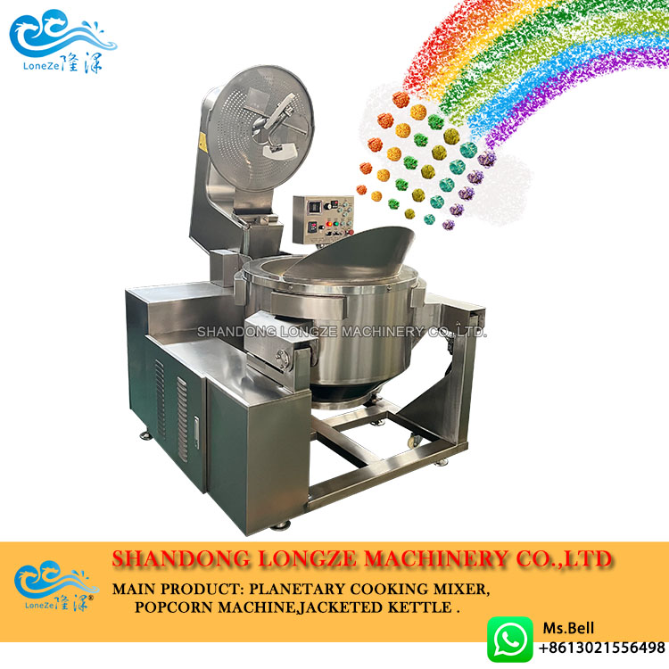 Big Capacity Electric Induction Automatic Popcorn Machine