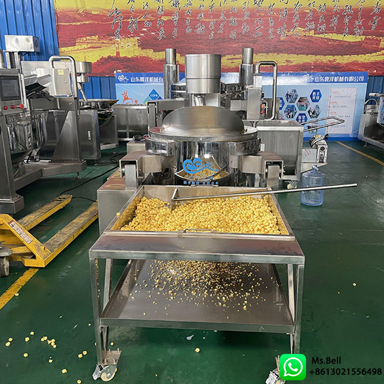 Automatic Electric Induction Commercial Popcorn Machine