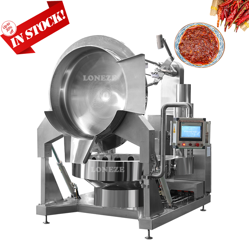 Spicy Tomato Paste Automatic Cooking Pot with Mixer