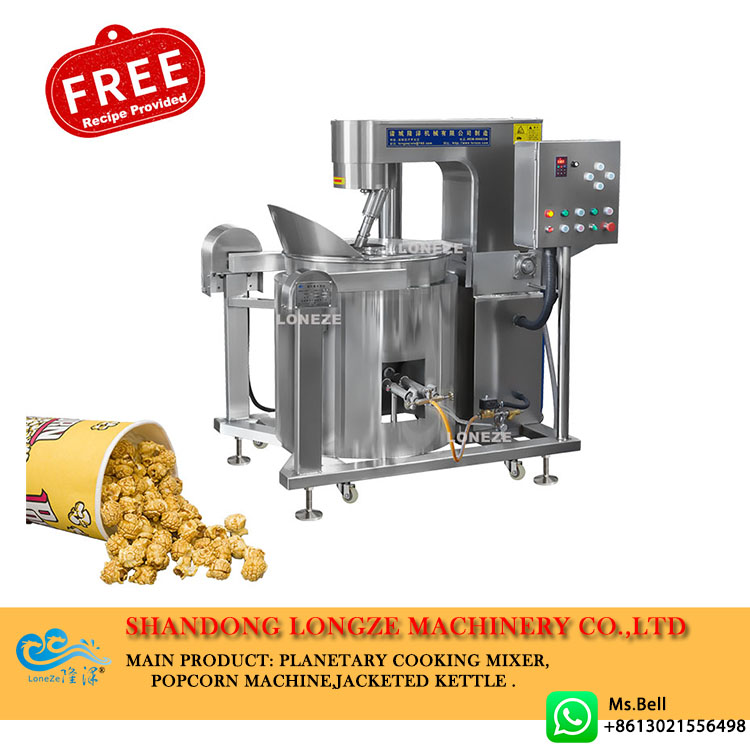 Commercial Gas Popcorn Machine