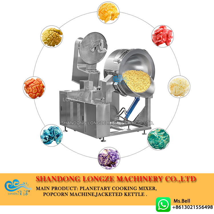 Commercial Large Big Industrial Popcorn Making Machine