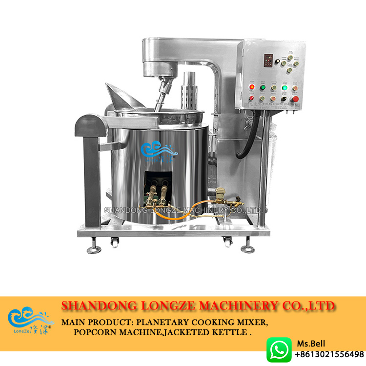 100-1000L Gas Industrial Cooking Mixer Machine