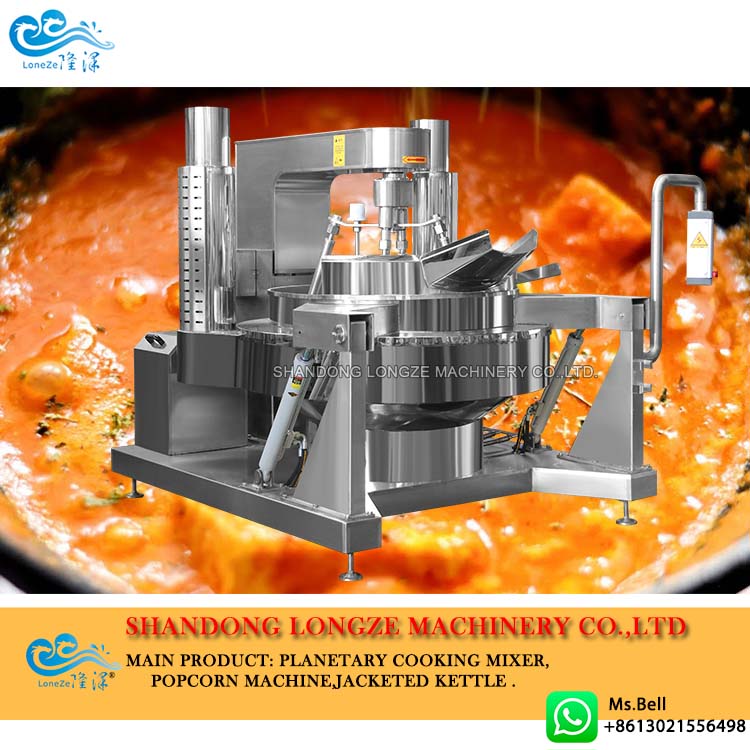 Curry Base Gravy Paste Industrial Cooking Mixer
