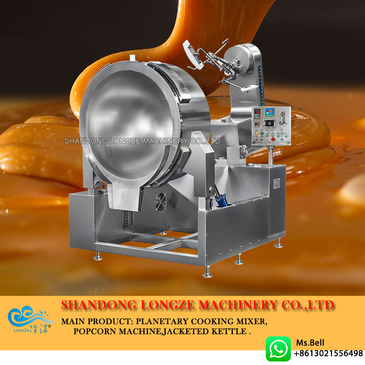 Caramel Sauce Automatic Cooker Industrial Cooking Mixer