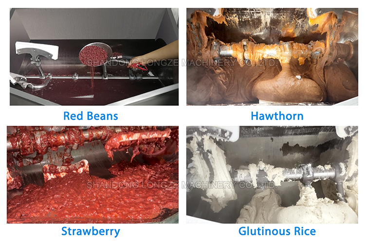 vacuum horizontal mixer， industrial jam making machine， fruit jam vacuum mixer