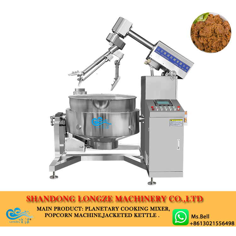 Machine à mélanger et à cuire le bœuf indonésien Rendang