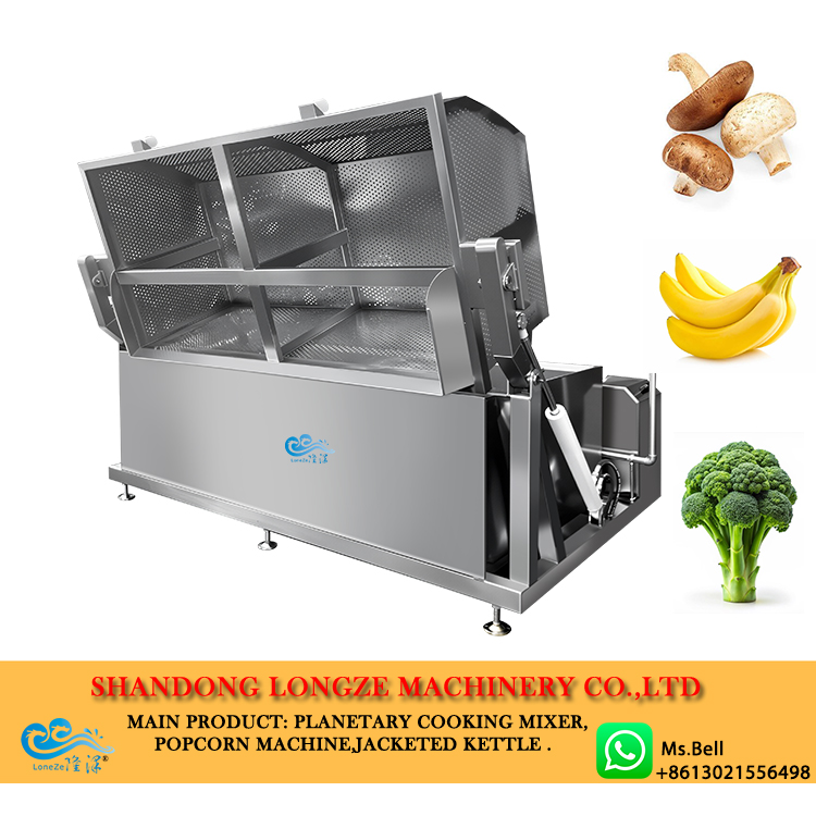 Automatic Vegetable Fruit Blanching Machine