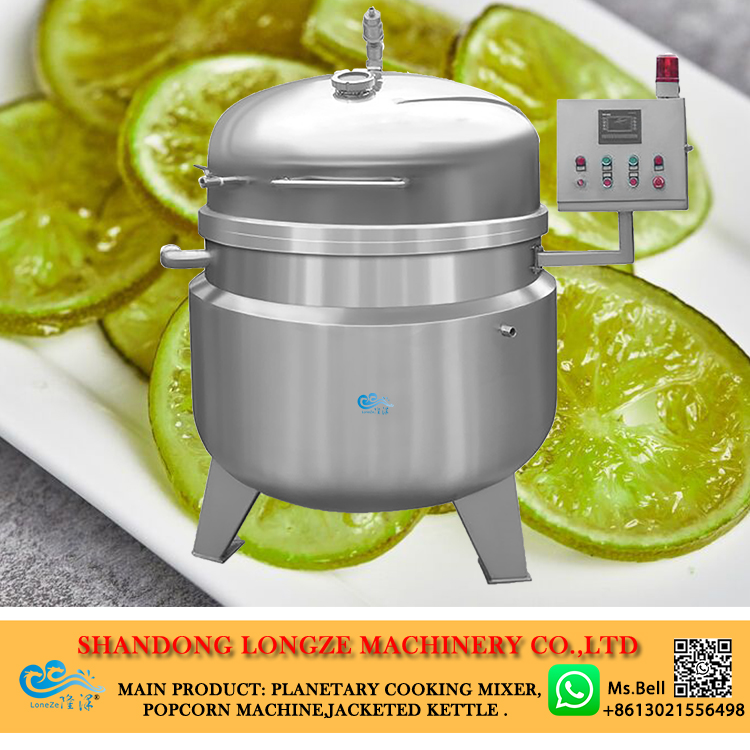 Équipement de trempage sous vide en acier inoxydable pour fruits confits