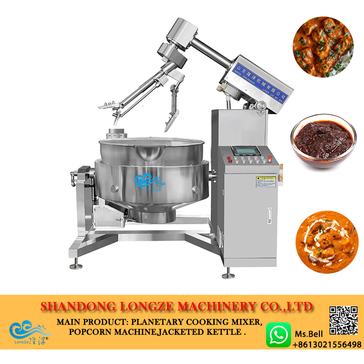 Automatische industrielle Kochtopfmaschine für indisches Essen