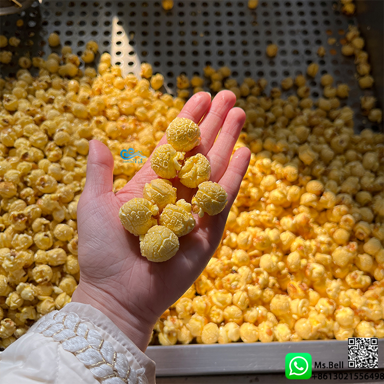 Usine de machines à popcorn électromagnétiques industrielles depuis 14 ans