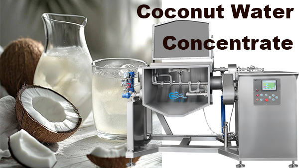 真空浓缩椰子水横轴炒锅