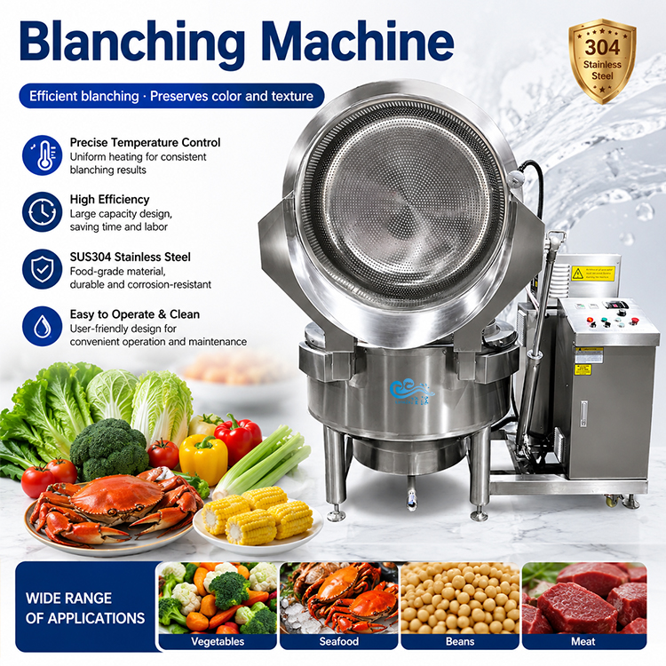 Industrial Braising Kettle: The Solution for Meat Vegetables Stew Processing