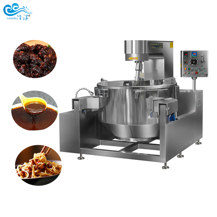 sauce cooking mixer machine