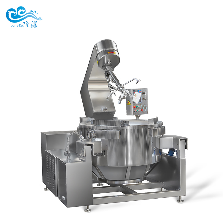 curry paste cooking mixer machine