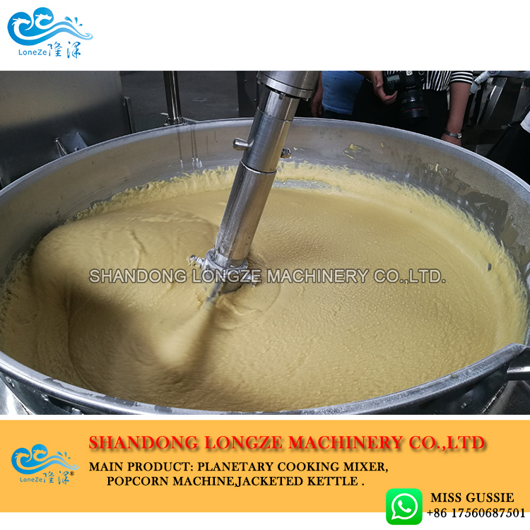 red bean paste cooking mixer machine