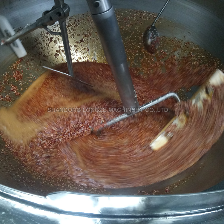 Chili Garlic Sauce Cooking Mixer
